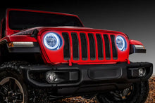 Load image into Gallery viewer, Oracle Jeep Wrangler JL/Gladiator JT LED Surface Mount Headlight Halo Kit - White ORACLE Lighting