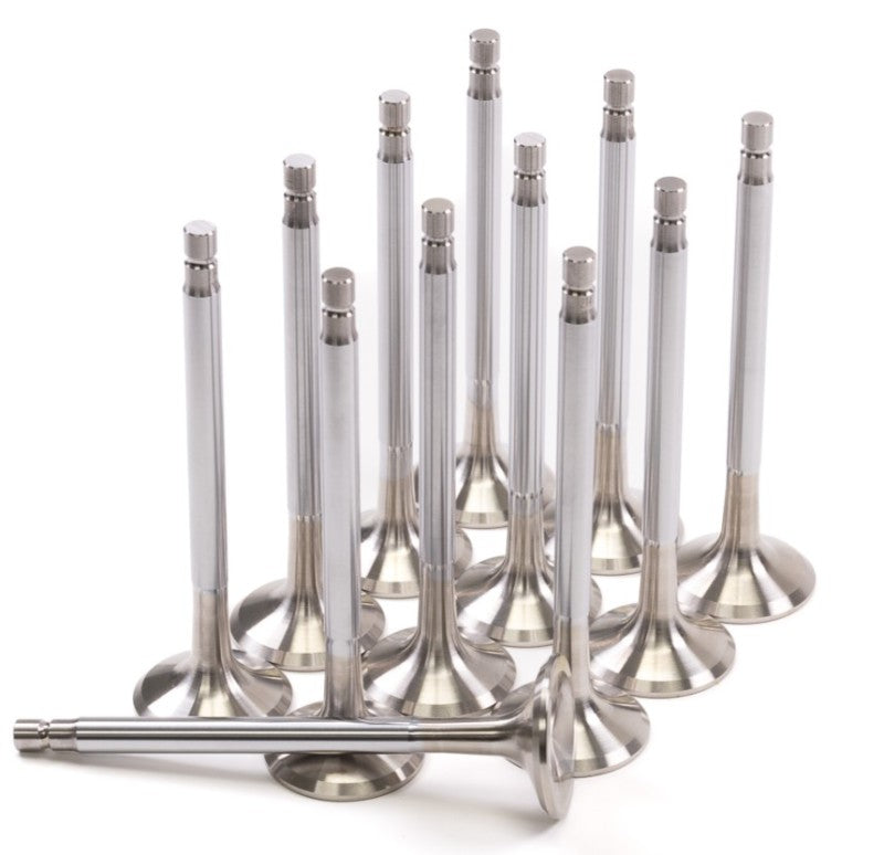 GSC P-D Nissan RB26DETT 30.15mm Head STD 101.74mm Long Exhaust Valve - Set of 12 GSC Power Division