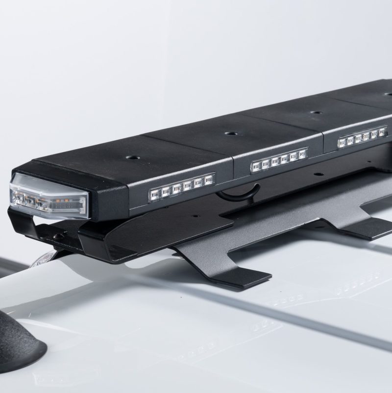 Putco 48In Universal 48In Tri Color Hornet Light (Amber/Blue/White) - LED Stealth Rooftop Strobe Bar Putco