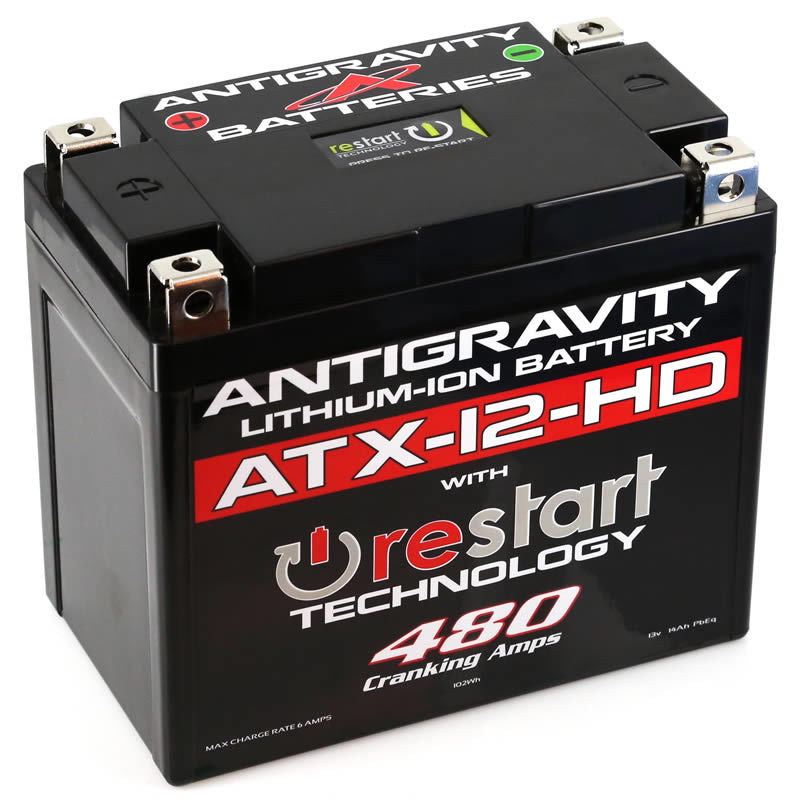 Antigravity YTX12 High Power Lithium Battery w/Re-Start Antigravity Batteries