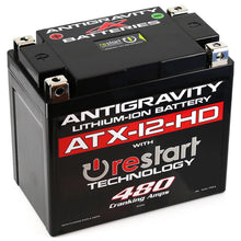 Load image into Gallery viewer, Antigravity YTX12 High Power Lithium Battery w/Re-Start Antigravity Batteries