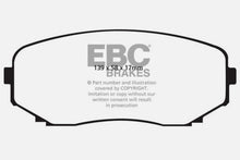 Load image into Gallery viewer, EBC 11-14 Ford Edge 2.0 Turbo Redstuff Front Brake Pads-Brake Pads - Performance-EBC