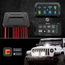 Load image into Gallery viewer, XK Glow XKcommand Bluetooth Switch Panel for Lights 12V Accessory Offroad-Switch Panels-XKGLOW