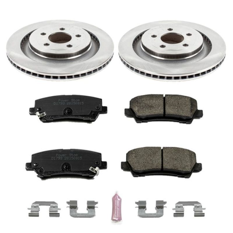 Power Stop 15-19 Ford Mustang Rear Autospecialty Brake Kit PowerStop
