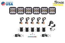 Load image into Gallery viewer, Diode Dynamics SS5 Sport Universal CrossLink 6-Pod Lightbar - White Combo Diode Dynamics