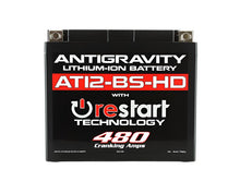 Load image into Gallery viewer, Antigravity YT12-BS High Power Lithium Battery w/Re-Start Antigravity Batteries