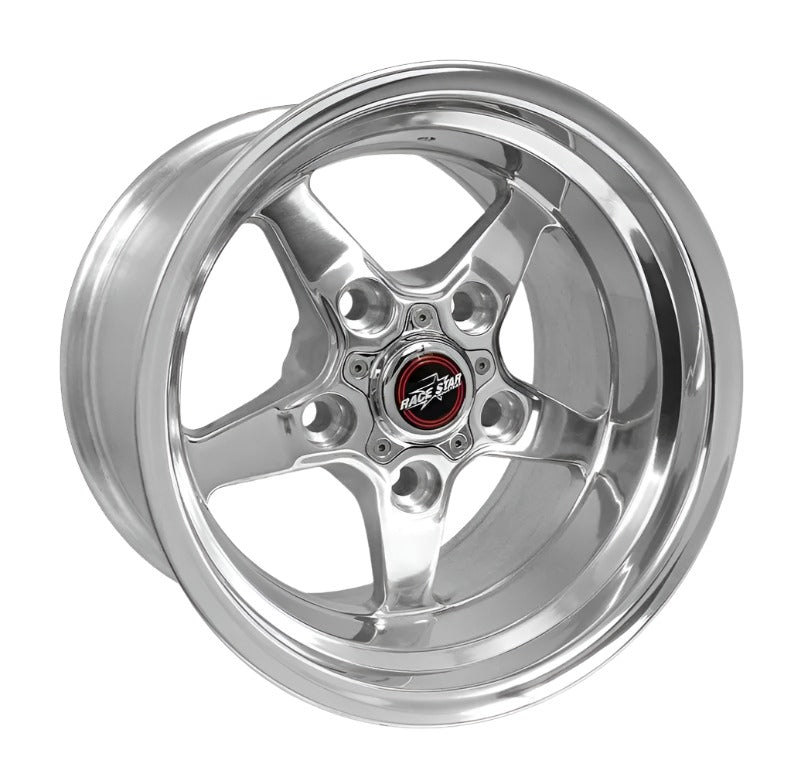 Race Star 92 Drag Star 17x10.5 5x135bc 6.125bs Direct Drill Polished Wheel Race Star