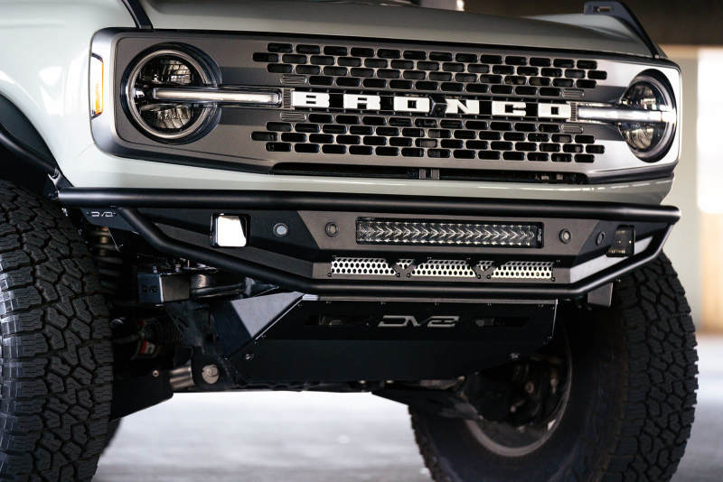 DV8 Offroad 21-22 Ford Bronco Competition Series Front Bumper-Bumpers - Steel-DV8 Offroad