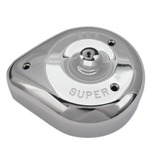 Load image into Gallery viewer, S&amp;S Cycle Teardrop Chrome Air Cleaner Cover For S&amp;S Super E/G Carbs S&amp;S Cycle