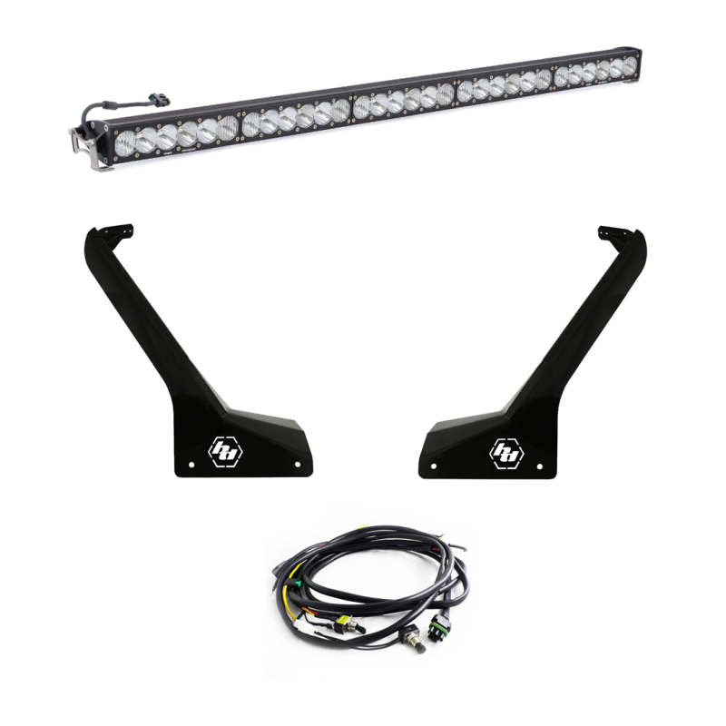 Baja Designs Jeep JL/JT Roof Bar LED Light Kit 50in OnX6+-Light Bars & Cubes-Baja Designs