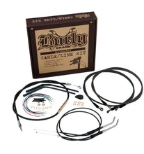 Load image into Gallery viewer, Burly Brand Cntrl Kit 12in Tbar Black Burly Brand