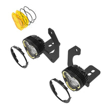 Load image into Gallery viewer, KC HiLiTES FLEX ERA 3 Dual Mode SAE Fog Lights - 2-Light Master Kit for Jeep JK/JL/JT Steel Bumpers KC HiLiTES