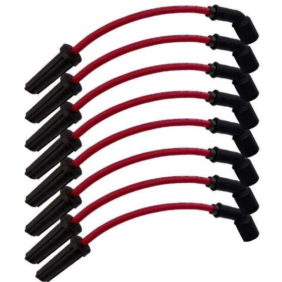 Granatelli 14-23 GM L83 5.3L/L86 6.2L Straight Boot Hi-Perf Coil-Near-Plug Wire Conn Kit - Red Granatelli Motor Sports