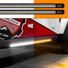 Load image into Gallery viewer, XK Glow Jeep &amp; Truck Running Board Light w/ Turn Signal 2x60in White + Amber-Light Accessories and Wiring-XKGLOW