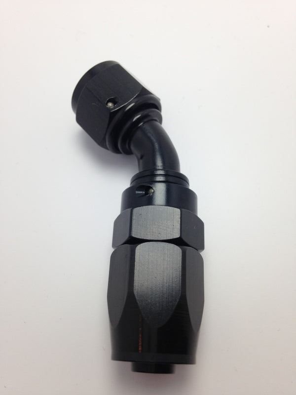 Fragola -8AN x 60 Degree Pro-Flow Hose End - Black Fragola