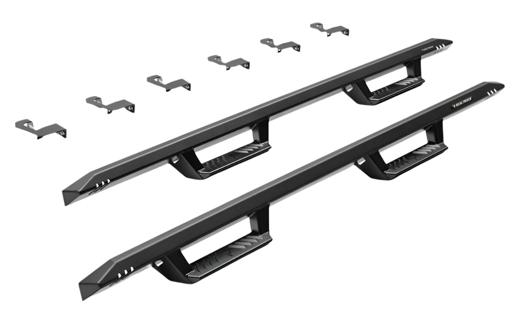 N-Fab EPYX 19-21 GM Silverado/Sierra 1500 / 20-21 2500-3500 - Double Cab - Tex. Black-Side Steps-N-Fab