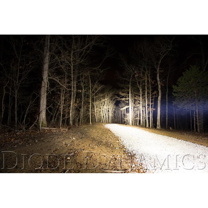 Diode Dynamics 18 In LED Light Bar Single Row Straight Clear Combo Each Stage Series-Light Bars & Cubes-Diode Dynamics