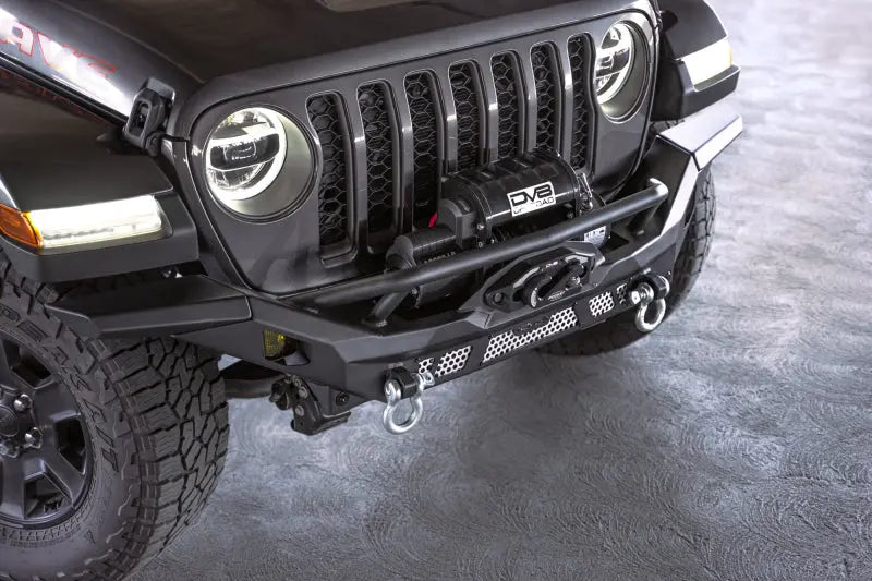 DV8 Offroad 07-18 Jeep Wrangler JK / 18-23 Wrangler JL / 20-23 Gladiator JT MTO Series Front Bumper DV8 Offroad