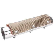 Load image into Gallery viewer, DEI Pipe Shield w/Stainless Steel Clamps - 6in x 24in - Titanium DEI
