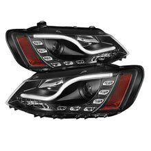 Load image into Gallery viewer, Spyder Volkswagen Jetta 11-14 Projector Headlights Halogen Light Tube DRL Blk PRO-YD-VJ11-LTDRL-BK SPYDER