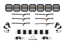 Load image into Gallery viewer, Diode Dynamics SS5 Pro Universal CrossLink 7-Pod Lightbar - White Combo Diode Dynamics