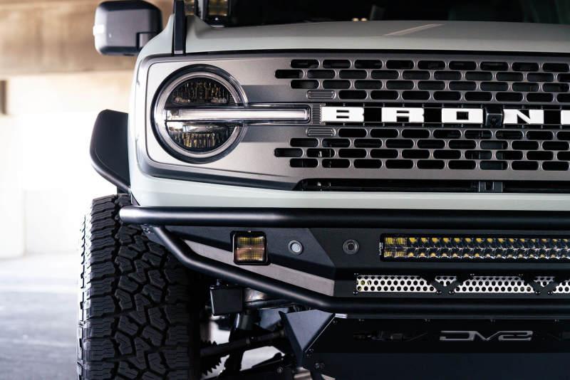 DV8 Offroad 21-22 Ford Bronco Competition Series Front Bumper-Bumpers - Steel-DV8 Offroad