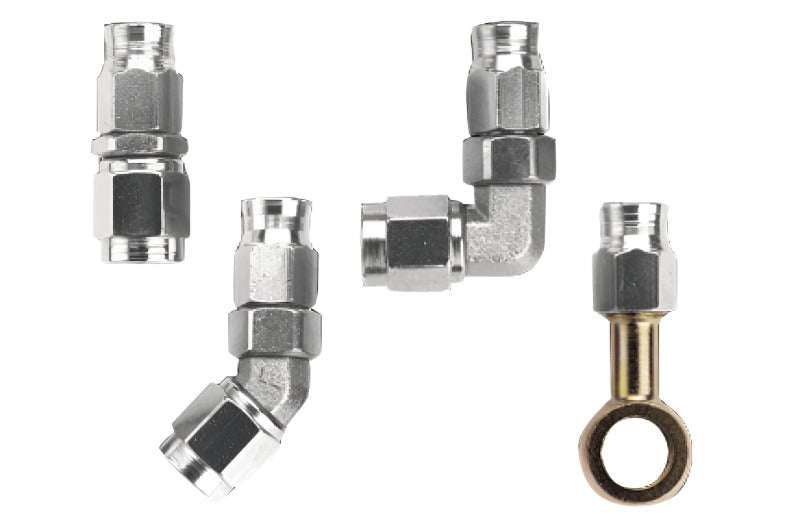 Fragola -10AN Race-Rite Crimp-On Hose End Straight Fragola