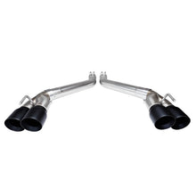 Load image into Gallery viewer, Kooks 2016 + Chevrolet Camaro SS LT1 3in Axle Back Muffler Delete Exhaust System w/ Black Quad Tips-Axle Back-Kooks Headers