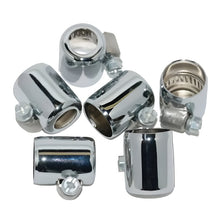 Load image into Gallery viewer, NAMZ Hose Clamps 3/8in. ID Chrome (6 Pack) NAMZ