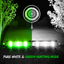 Load image into Gallery viewer, XK Glow RGBW Light Bar High Power Offroad Work/Hunting Light w/ Bluetooth Controller 14In-Light Accessories and Wiring-XKGLOW