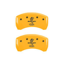 Load image into Gallery viewer, MGP 4 Caliper Covers Engraved Front &amp; Rear Raptor Red finish silver ch-Caliper Covers-MGP