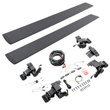 Load image into Gallery viewer, Go Rhino 15-23 Ford F-150 CC 4dr / 17-22 F-250/350 SD CC 4dr E-BOARD E1 Running Board Kit - Tex. Blk Go Rhino