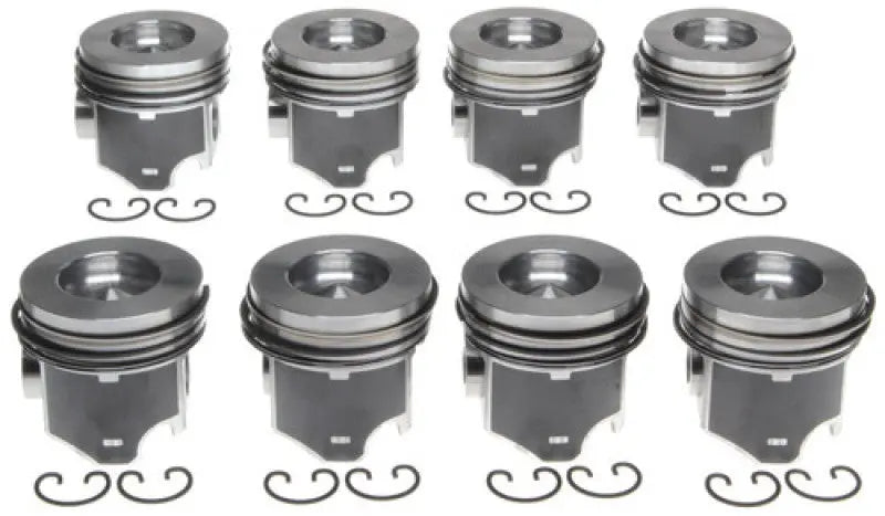 Mahle OE Cummins B L4/ L6 020 w/ PC Eng Set Piston Set (Set of 6) Mahle OE