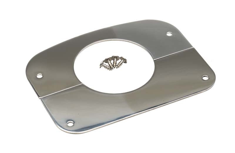 Kentrol 76-86 Jeep CJ Column Cover - Polished Silver Kentrol