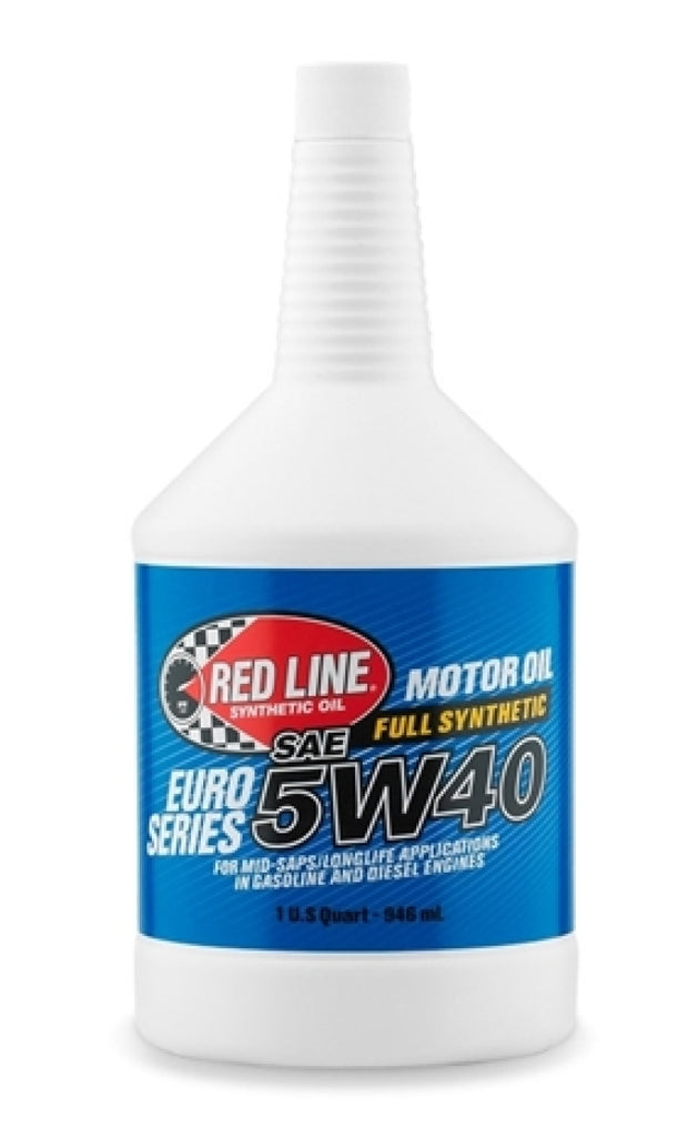 Red Line Euro-Series 5W40 Motor Oil - Quart Red Line