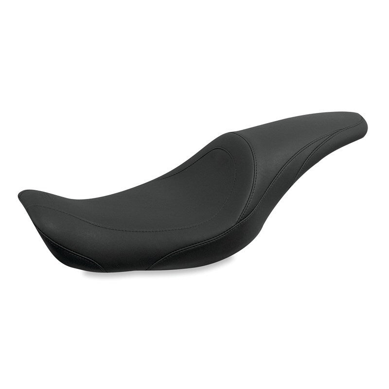Mustang 06-17 Harley Dyna Tripper Fastback 1PC Seat - Black Mustang Motorcycle