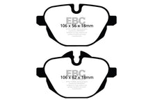 Load image into Gallery viewer, EBC 11+ BMW X3 2.0 Turbo (F25) Greenstuff Rear Brake Pads-Brake Pads - Performance-EBC