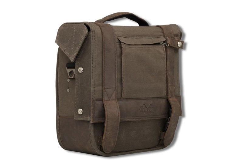 Burly Brand Voyager Saddlebag Each - Dark Oak Burly Brand