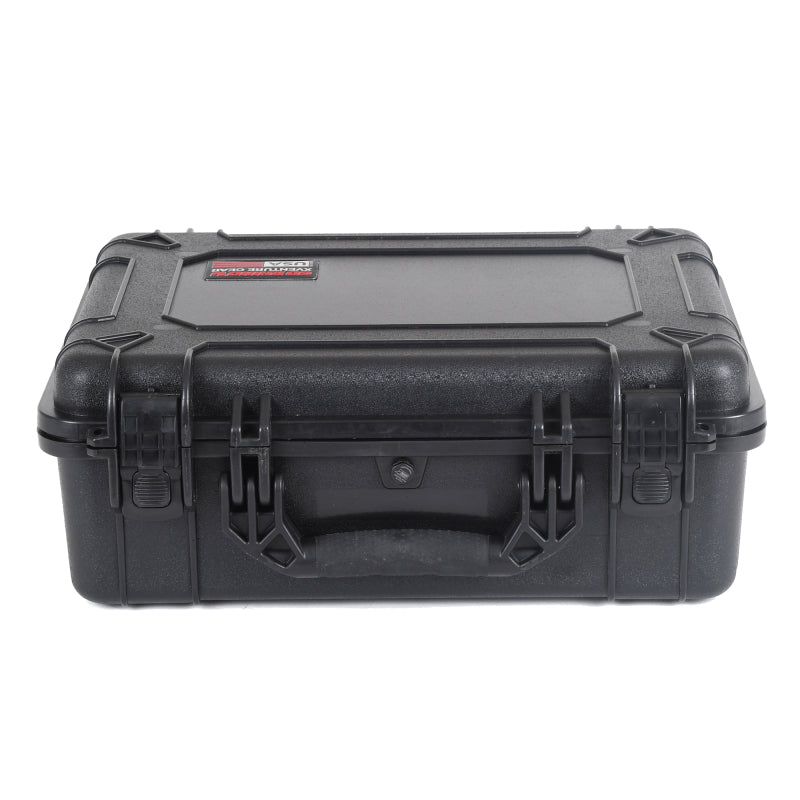 Go Rhino XVenture Gear Hard Case - Large 20in. / Lockable / IP67 / Automatic Air Valve - Tex. Black Go Rhino