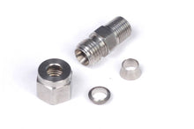 Load image into Gallery viewer, Haltech 1/4in Stainless Compression 1/8in NPT Thread Fitting Kit (Incl Nut &amp; Ferrule) Haltech