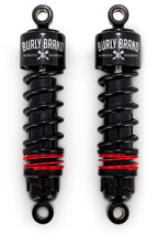 Load image into Gallery viewer, Burly Brand Slammer Shocks FLH - Black Burly Brand