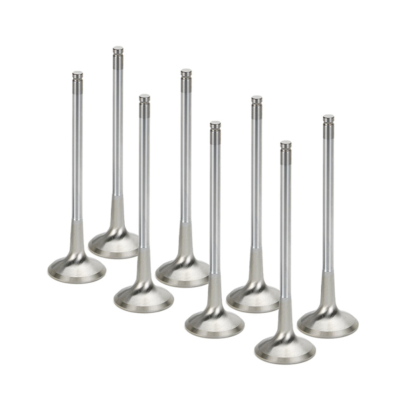Supertech Honda K20 30x5.96x108.65mm 6mm Tapered Stem Chrome Inconel Exhaust Valve - Set of 8 Supertech