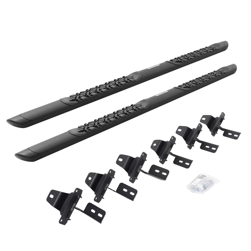 Go Rhino 18-21 Jeep Wrangler JLU Vertex V3 - Sidestep + Brkts Go Rhino