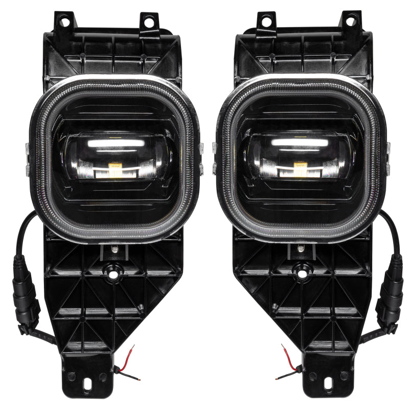 Oracle 05-07 Ford Superduty High Powered LED Fog (Pair) - 6000K-Fog Lights-ORACLE Lighting