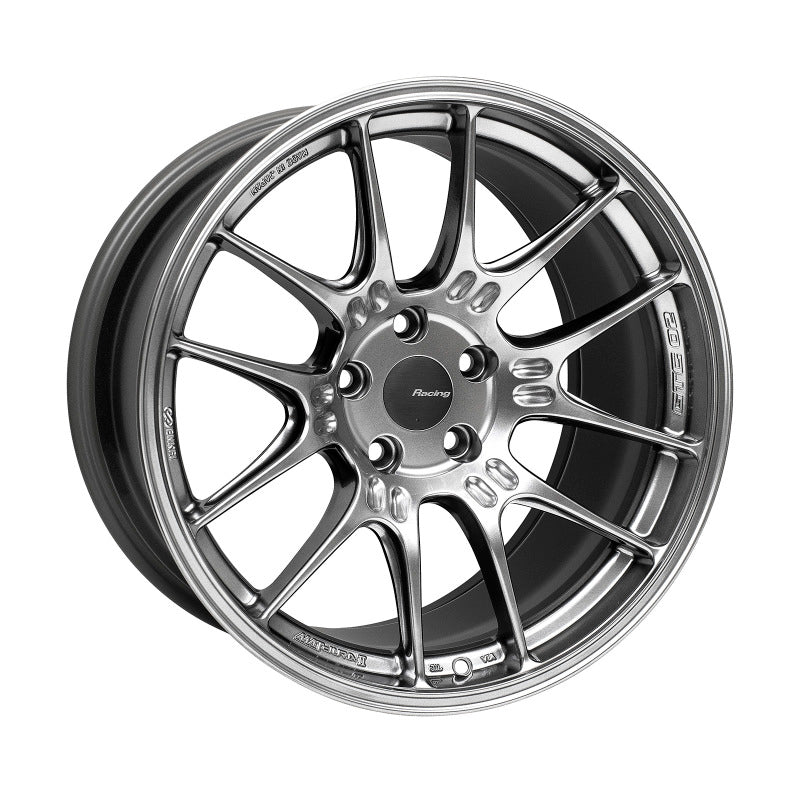 Enkei GTC02 18x10 5x112 32mm Offset 66.5mm Bore Hyper Silver Wheel Enkei