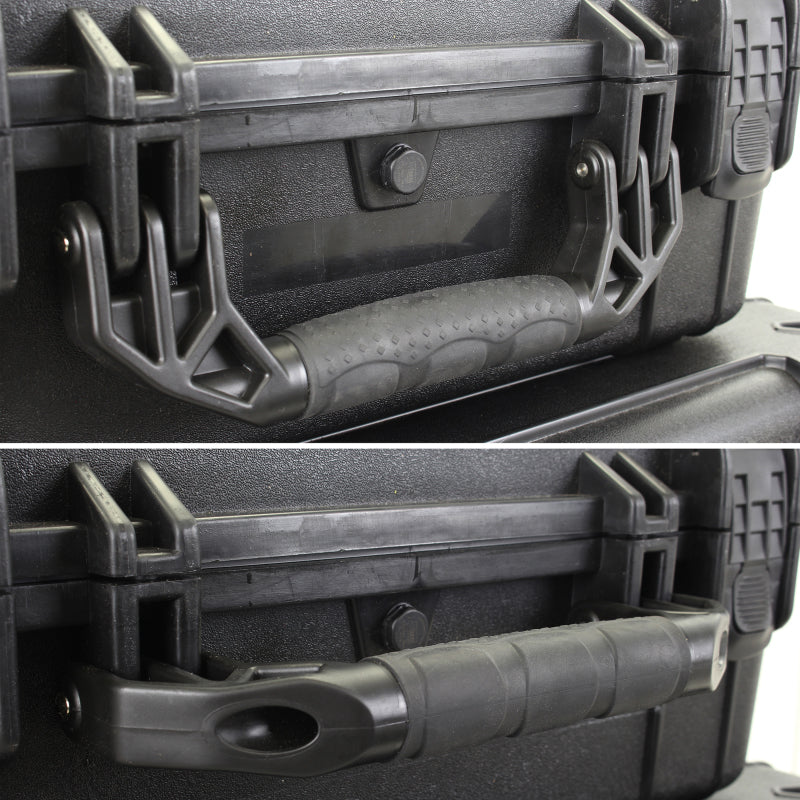 Go Rhino XVenture Gear Hard Case - Large 20in. / Lockable / IP67 / Automatic Air Valve - Tex. Black Go Rhino