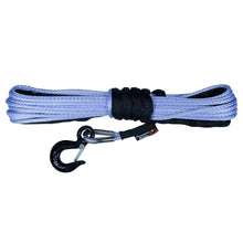 Load image into Gallery viewer, Rugged Ridge Synthetic Winch Line Blue 1/4in X 50 feet Rugged Ridge