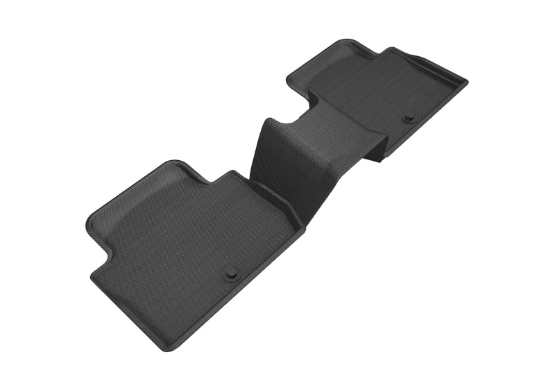 3D MAXpider 2018-2020 Kia Stinger Kagu 2nd Row Floormats - Black - Black Ops Auto Works