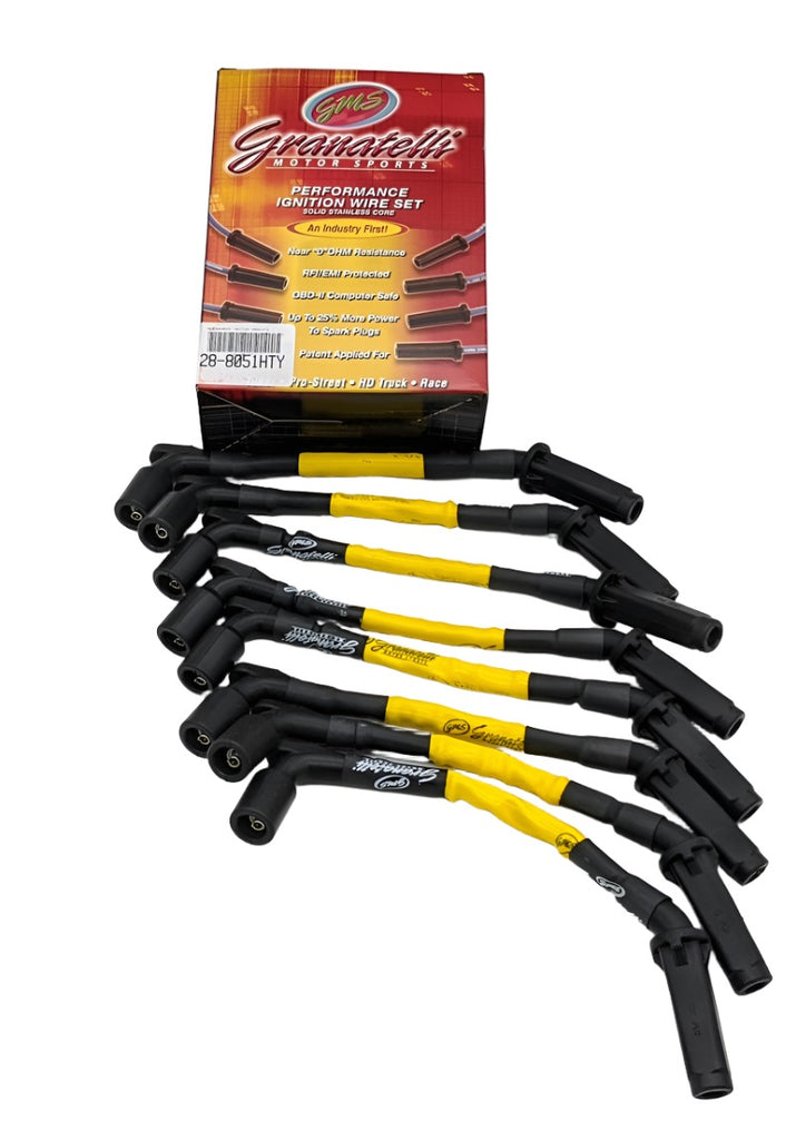 Granatelli 20-23 LT2 6.2L 8 Hi-Perf Coil-Near-Plug Ignition Wire Connector Kit w/Yellow Jacket Granatelli Motor Sports
