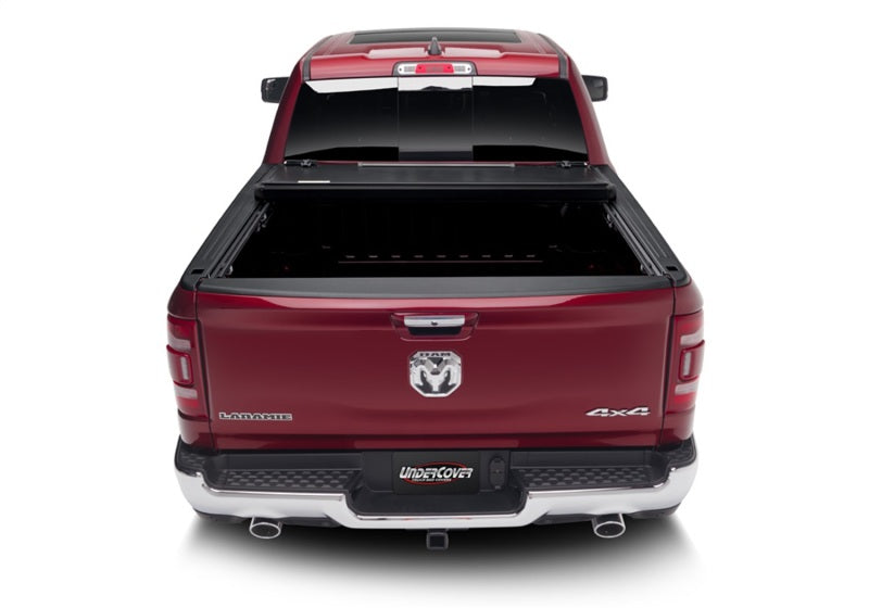UnderCover 09-18 Ram 1500 (w/o Rambox) (19-20 Classic) 5.7ft Armor Flex Bed Cover - Black Textured-Bed Covers - Folding-Undercover